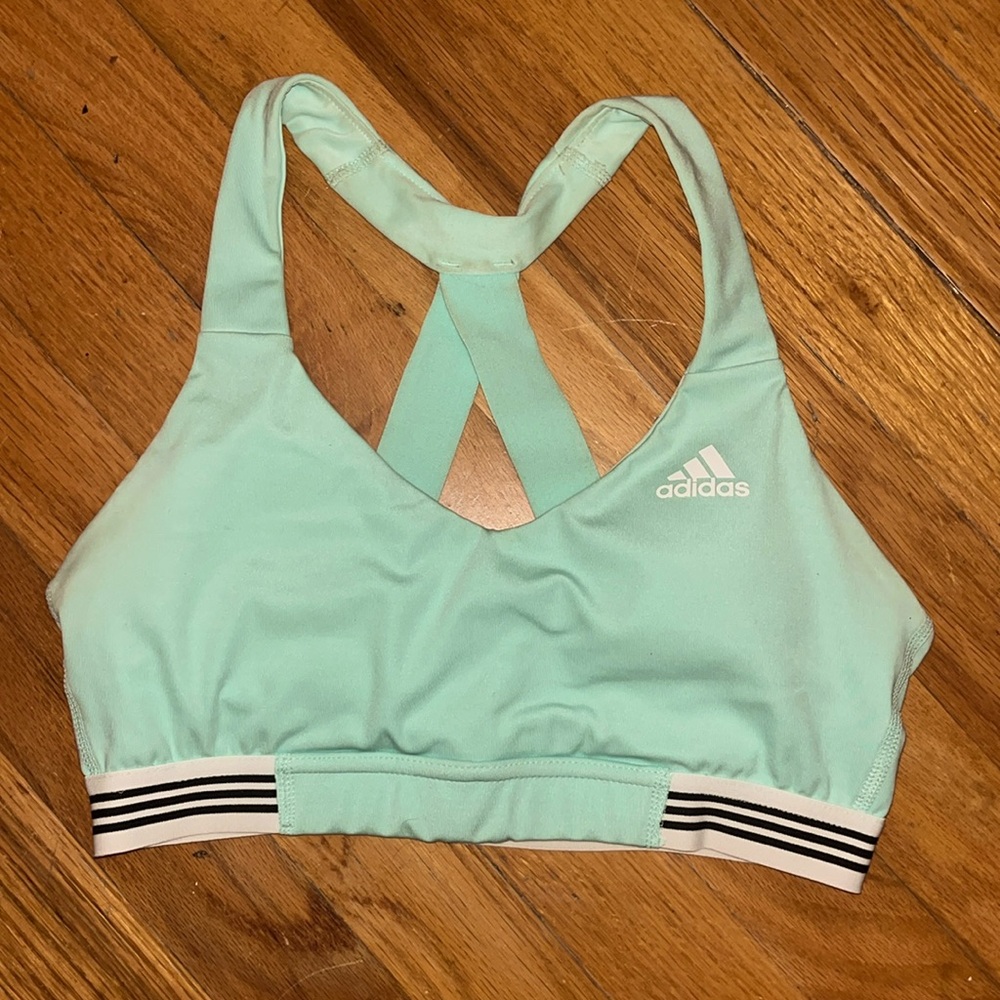 Adidas Teal Sports Bra